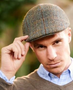 Harris tweed cap 631