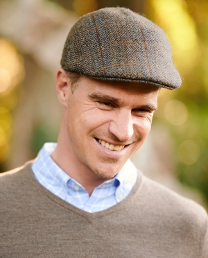 Harris tweed cap 631